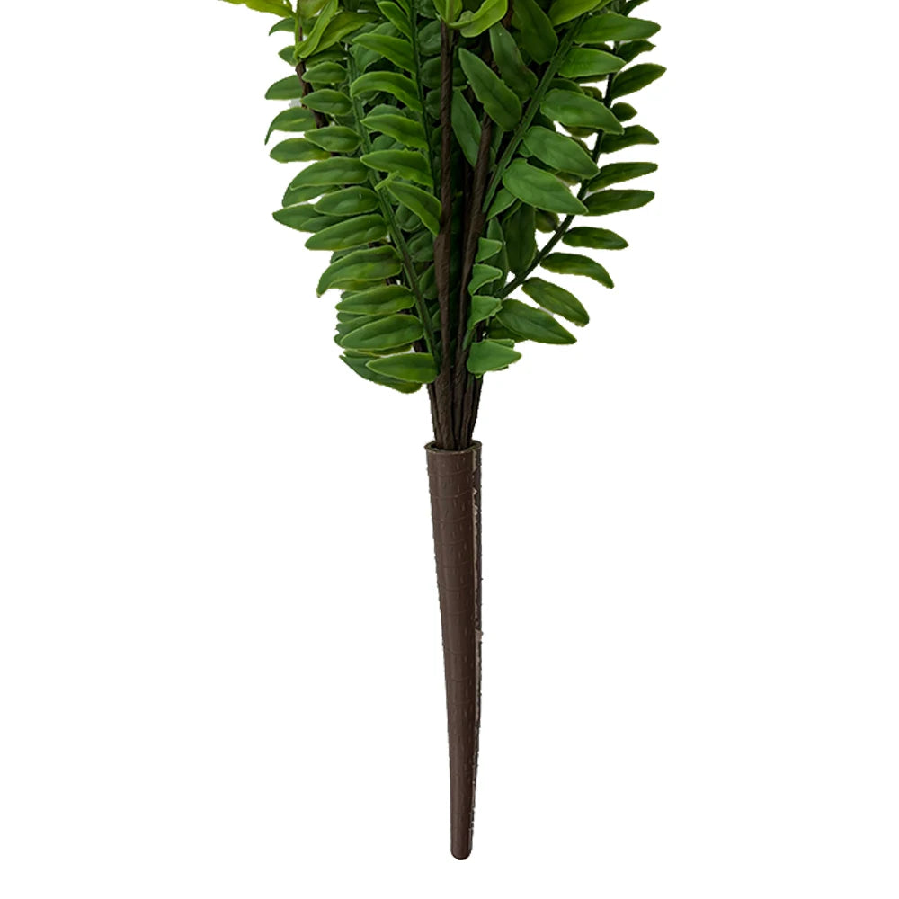 Helecho Artificial grande para exteriores e interiores, planta de helecho Artificial de imitación realista, estilo Boston, para jardín, casi Natural, 1 unidad